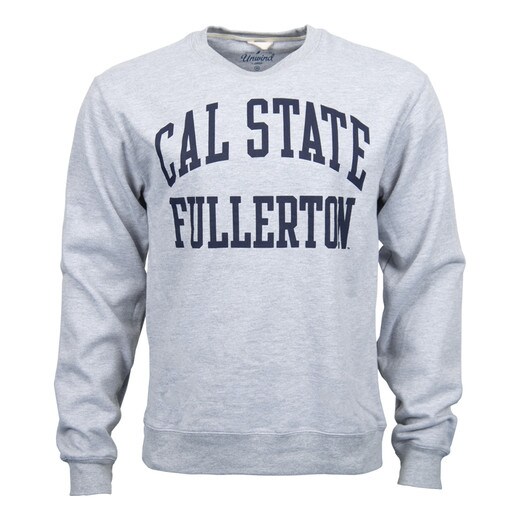Cal State Fullerton Essential Fleece Crew - Oxford